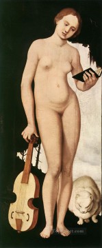  Baldung Art Painting - Music Renaissance nude painter Hans Baldung